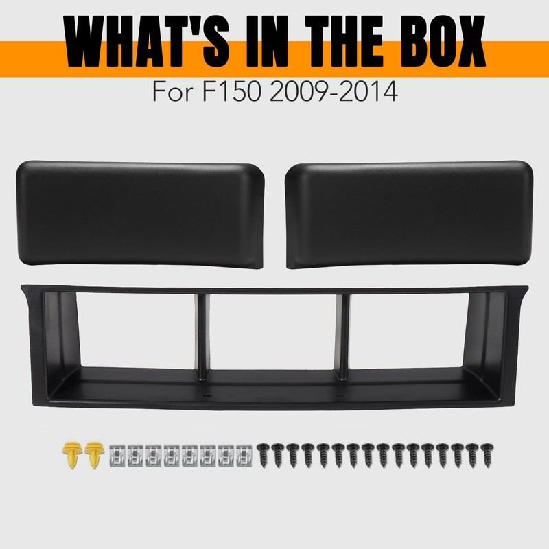 HAKA TOUGH Front Bumper Trim Center Cover Kit for Ford