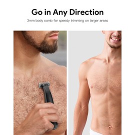 Jorvex Guard Combs -Skin Protector & 3mm Body Comb Set Compatible for O Blade QP2724, QP2834, QP25XX, QP26XX, QP65XX QP66XX Pro Series, Blade Attachments Guide Accessory, 2 PC