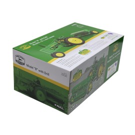 John Deere 1/16 Model B with Van-Brunt Grain Drill Toy - LP86757