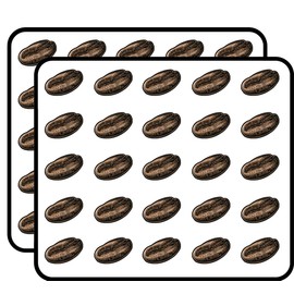 50 PCs Elements of a Hipster Coffee Drinker Pen Art 1" Stickers Decals Laptop Notebook Phone Waterproof Vinyl Trendy