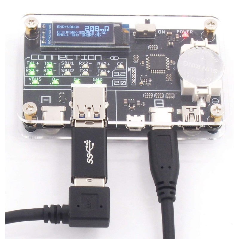 Audio Fan USB Extension Connector USB3.1 Gen2 (USB 3.2 Gen2)