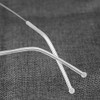 2Pairs Eyeglass End Tips Silicone Ear Sock Pieces Tube Sleeve