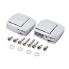 Chrome Tour Trunk Pack Latches For Harley Touring 80-13 Classic