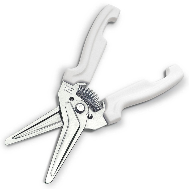 JERO Spring Assisted Stainless Steel Kitchen Shears with Holder -