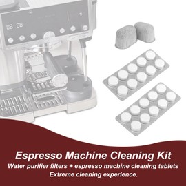 2pcs Espresso Water Filters & 20pcs Cleaning Tablets for Ninja Luxe Cafe