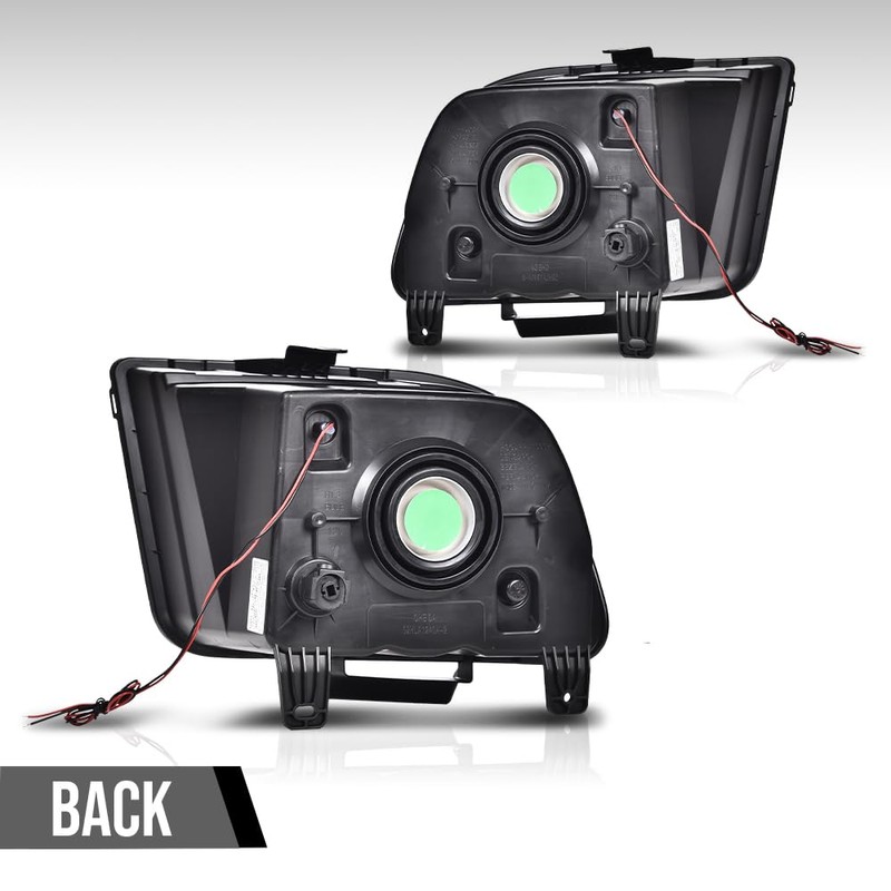 G-PLUS LED DRL Headlights, Compatible with Ford Mustang 2005 2006