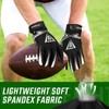 ATERCEL Football Gloves Men Football Receiver Gloves, Enhanced Performance and