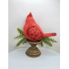 Cardinal Red Bird Holiday 8" Figurine