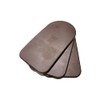 BML 3mm Heel Lifts, 3pk (Boys, Brown [Soft])