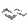 EnderToys Brick Walls, Terrain Scenery for Tabletop 28mm Miniatures Wargame,