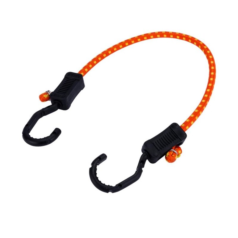 152-762mm Bungee Cord (Adjustable/Orange/2 Pieces) EA628WB-2A