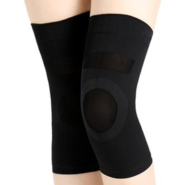 Knee Supporter, Thin, Knee Insulation, Breathable, Gentle, Compression, Light Sports, Set of 2