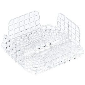 Guzzini - Tiffany, Table Napkin Holder- Transparent, 20 x 20 x h7,3cm - 198700000