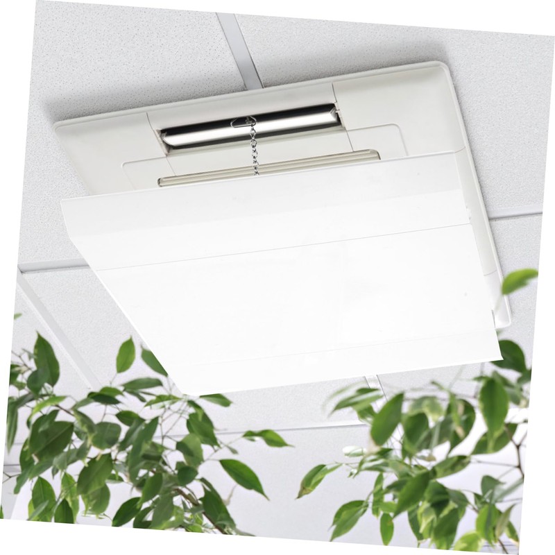 Ipetboom Central Air Conditioner Wind Baffle Direct Blowing Shield for