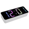 LED Clock Dual Mode Auto Dimming Temperature Display Snooze Function