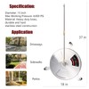 Biswing 15" Pressure Washer Stainless Steel Surface Cleaner with 3