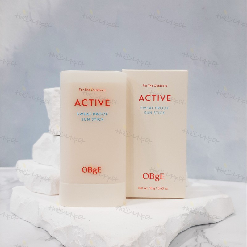 OBGE Object Active Sweat Proof Sun Stick Single Item Running