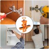 Adjustable Cabinet Door Installation Positioner Jig, Aluminium Alloy Versatile Positioning