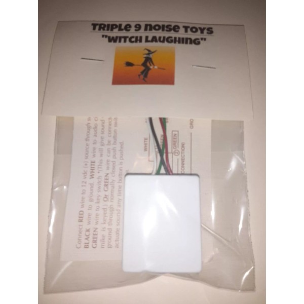 999 CB NOISE-TOY! (LISTEN) THE WITCH LAUGHING SOUND MODULE