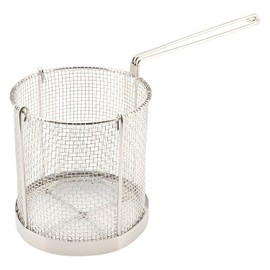 Genware SPB15 Stainless Steel Spaghetti Basket, 15 cm Width, 16 cm Diameter