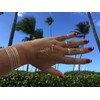 Dizao Gold Tattoo. PRINCESS. Flash Jewels. Metallic Temporary Gold Silver