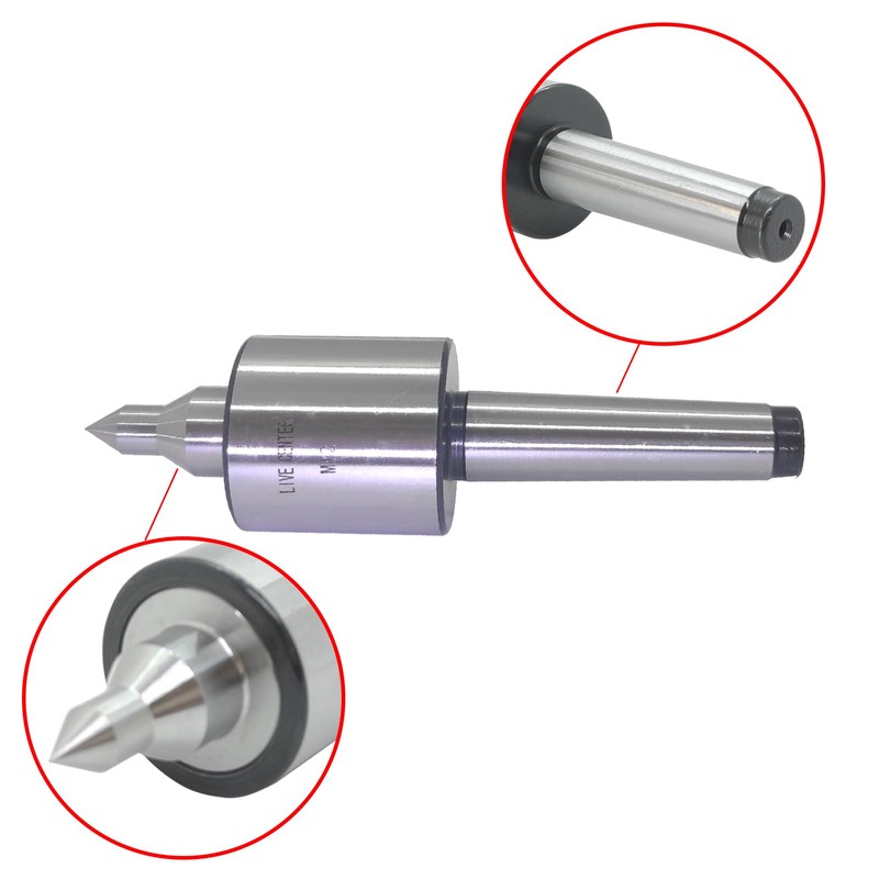 Lzcdelyxiao MT2 Live Center Medium Duty Long Nose 60° Triple