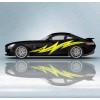 Cool Car Decals Lighting Bolt Car Decal; Lighting Pattern Decal
