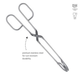 Triangle 50 470 24 00 Kitchen Tongs 24cm