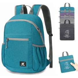 SKYSPER Anti Theft Hiking Backpack RFID Packable Travel Daypack Lightweight Foldable Rucksack for Walking Daytrip