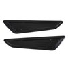 2 Pcs Hood Vent Cover Black Air Intake Dashboard Decorative