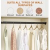 Adjustable Closet Rod, 16 to 86 Inche Closet Rods for