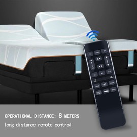 ZWP HJH55 Replacement Remote Control for Richmat HJH92S Ble HJH55/ GhostBed, for Best Choice Products BCP SKY5671 SKY8064 SKY5671 SKY5679 Adjustable Bed