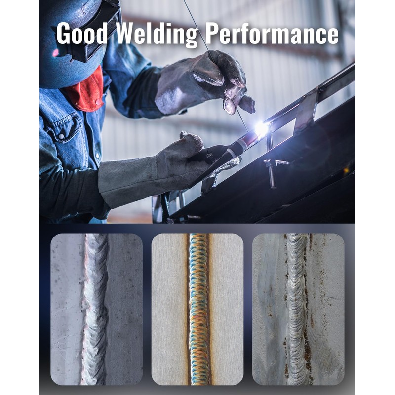 HITBOX TIG Welding Tungsten Electrode 3/32"x 7" Blue for Ac/Dc