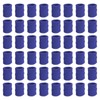 PATIKIL 48 Pack Sports Wristbands Sweat-absorbent Cotton Wristbands for Tennis,