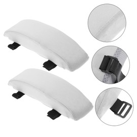 VILLCASE 1 Pair Chair Armrest Elbow Pad Desk Chair Wrist Support Chair Elbow Cushions Gaming Chair Arm Pads Computer Desk Chair Pearl Buttons Office Chair Arm Pads Elbow Rest