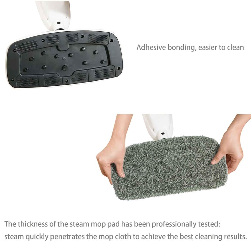 4 Pack Steam Mop Pads Compatible with GorFanty GF-6610B/GF-6610, Neugo