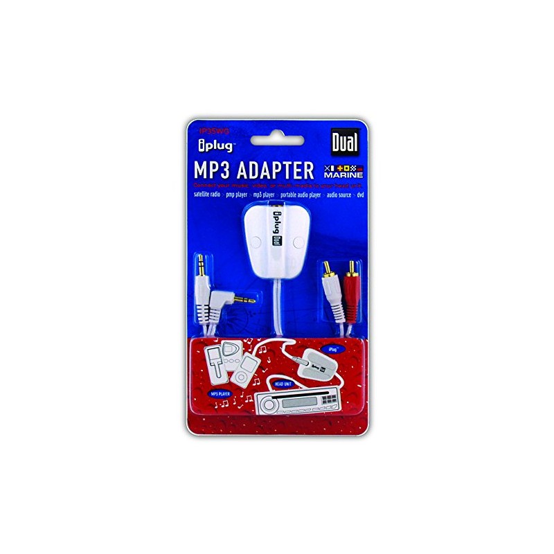 Dual Electronics IP35WG Marine Stereo iPlug Cable with Direct Audio