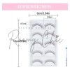 Pestañas De Práctica Para Extensiones Pestañas Mink 10 Pares