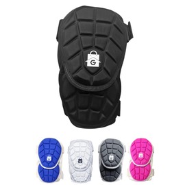 GETORIUM Baseball Batting Elbow Guard-Maximum Protection and Comfort -Softball Elbow Guard with Durable Outer Shell and Lightweight Design - Perfect for Youth and Adult Players (Youth, Black)