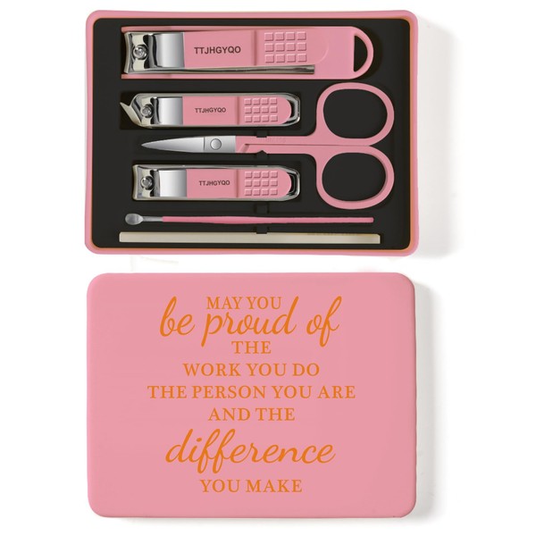 Nail Clipper Set, 6 Pcs Toenail Clippers, Stainless Steel Fingernail