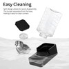 RIZZARI 10L Gravity Dog Water Bowl Dispenser: Wide Mouth Filter-Free