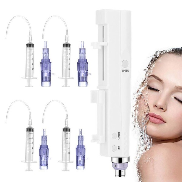 Electric Derma Pen Car Nano Micro Massager Skin Anti-Aging Wrinkle Removal Whitening Skin Face and Body