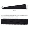 SKIR'CO (4 Pack) Black Plastic Rib Wedges 90 x 30