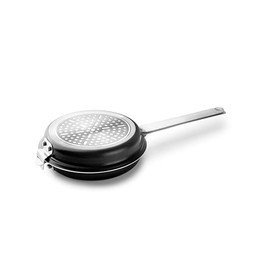 IBILI - I-Chef Mini Potato Tortilla Pan, 14 cm, Aluminium, Stainless Steel Handle, Non-Stick, Suitable for Induction