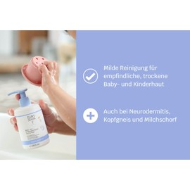 SIRIDERMA Baby and Children's Wash Lotion Skin & Hair Basic Cleansing for Sensitive, Dry Baby and Children's Skin (300 ml)