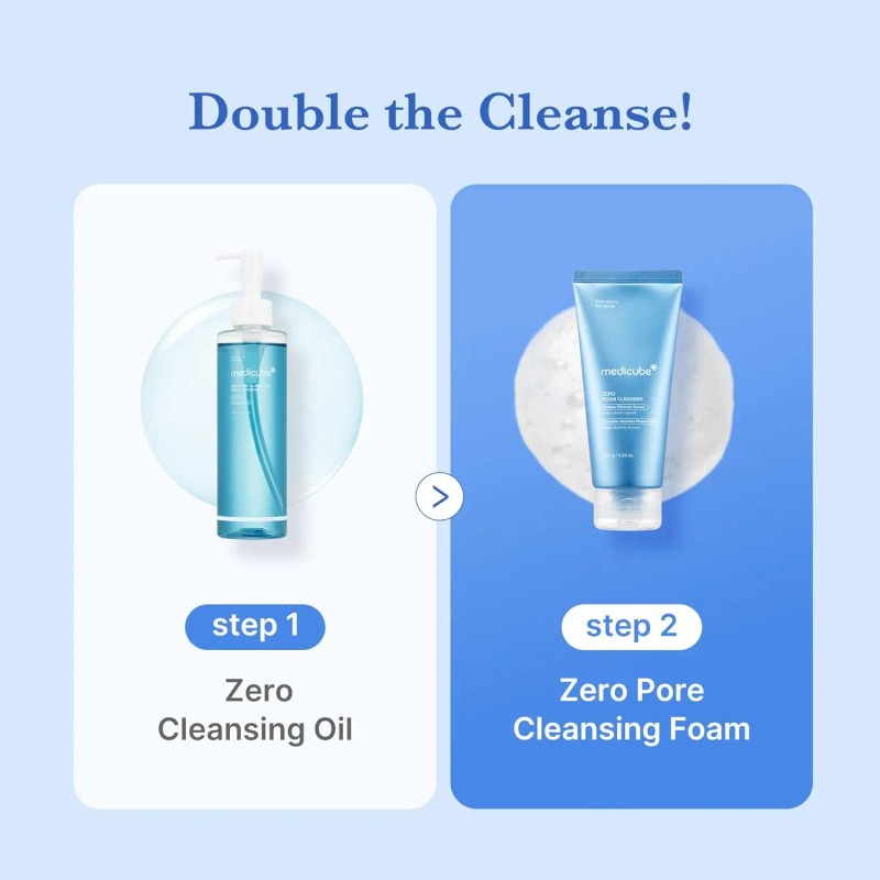 medicube Facial Cleanser Zero Foam Cleanser | Daily Gentle Cleansing