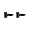 National Hardware N129-007 V286 Extra Heavy T Hinges in Black,