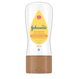 Johnson's Baby oil gel with shea and cocoa butter, mineral oil, 192ml