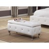 Kings Brand Furniture Bench, White