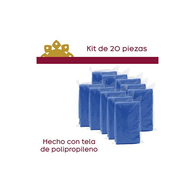 Tendencia Spa - Bóxer Desechable 20 Piezas (Azul)